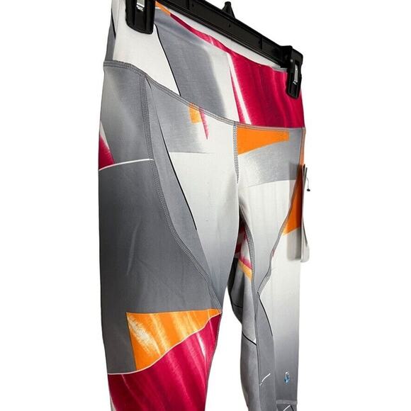 Spyder 989 Multi Color Shield Print Fate Pant NWT Womens Skinny Yoga sz XXS - Picture 2 of 16